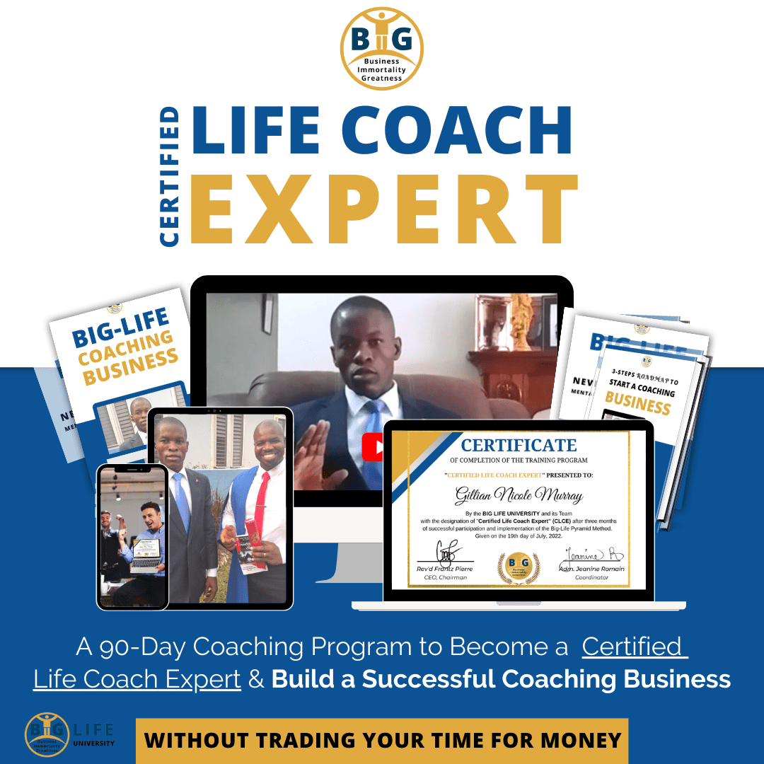 Certified Life coach Expert Frantz Pierre 1