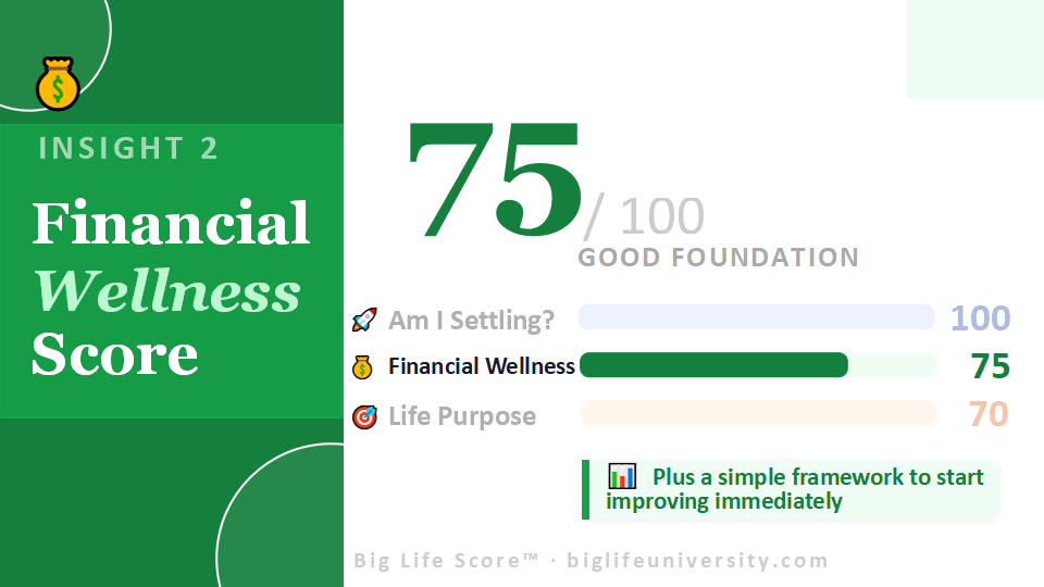 financial wellness score